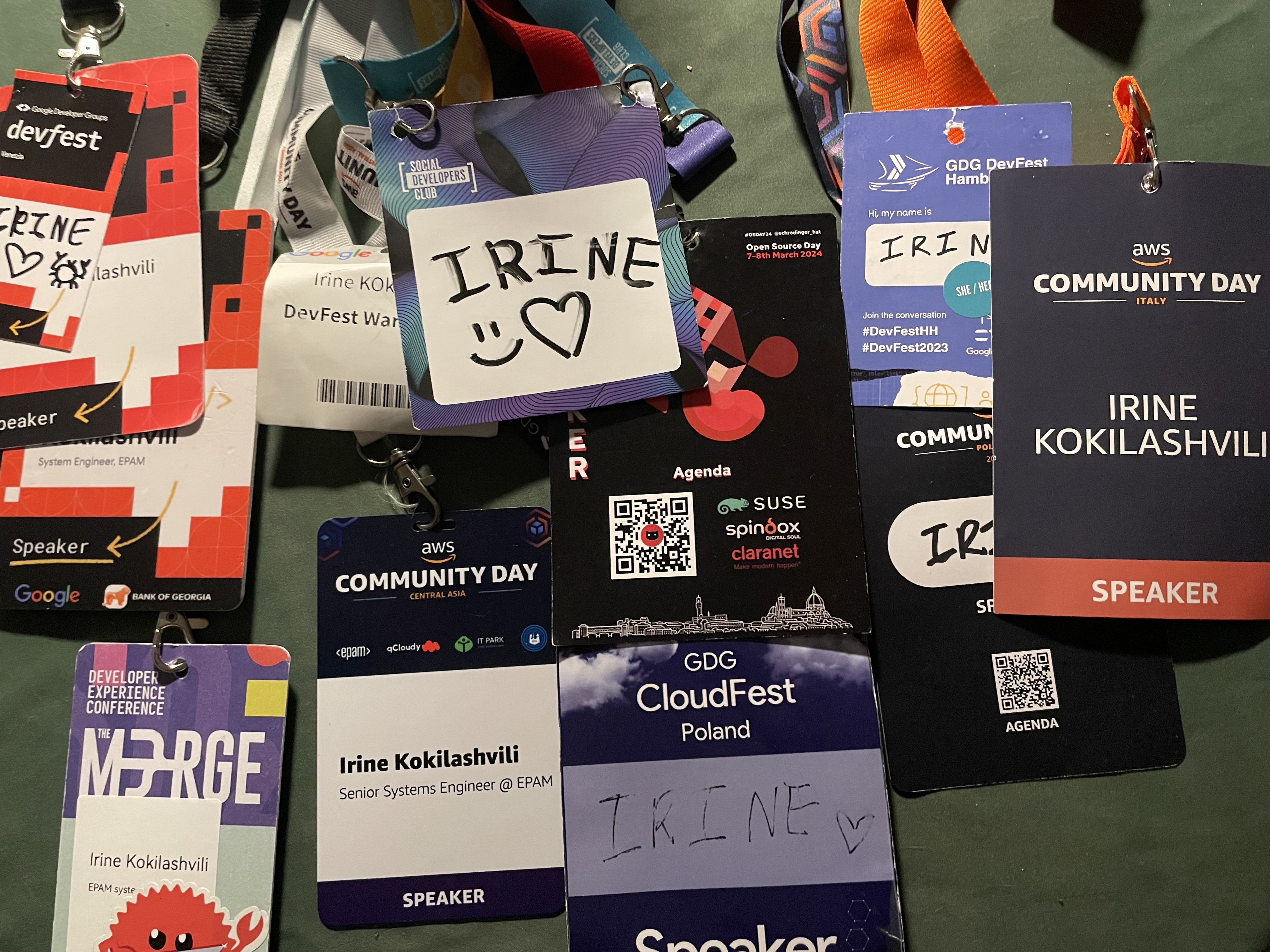 My Speaker Badges