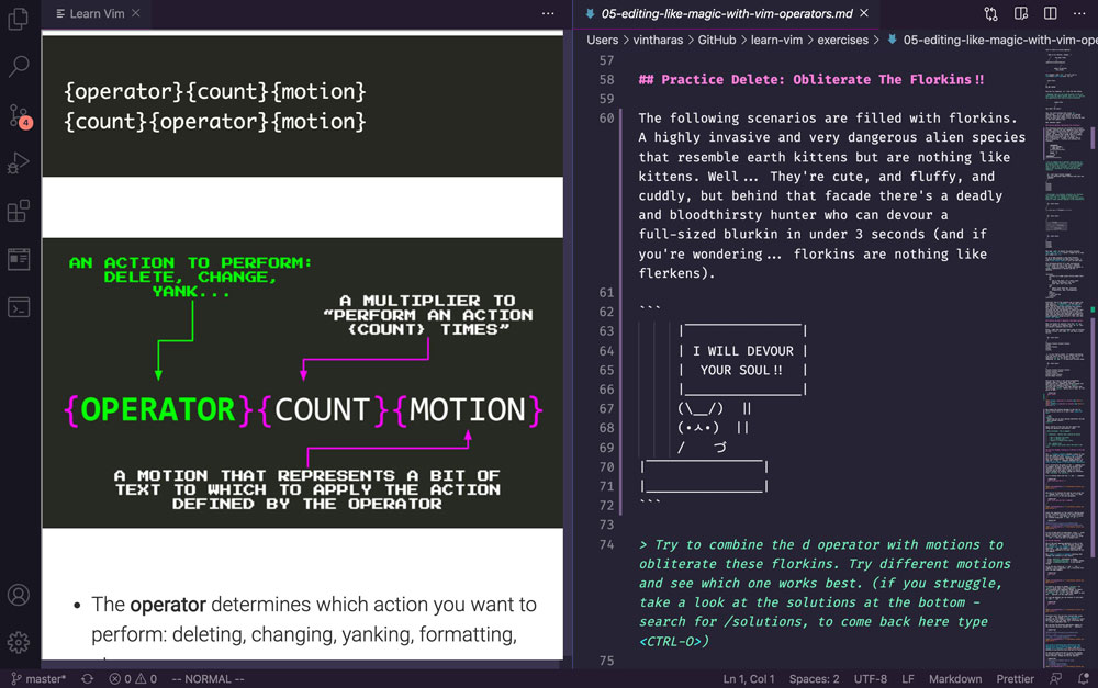 Learn Vim